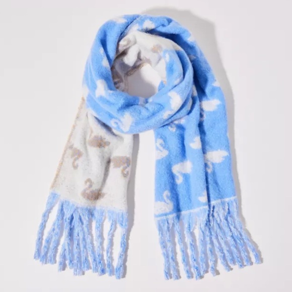 Urban Outfitters Accessories - NWOT Urban Outfitters Swan Woven Scarf